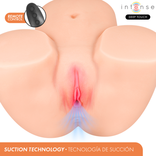 INTENSE DEEP TOUCH - GINGER MASTURBADOR SUCCIONADOR REALÍSTICO VAGINA CON EFECTO CALOR