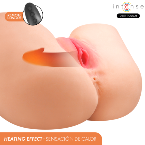 INTENSE DEEP TOUCH - JULIA MASTURBADOR SUCCIONADOR REALÍSTICO VAGINA CON EFECTO CALOR
