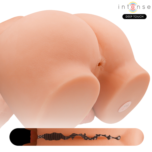 INTENSE DEEP TOUCH - RICHIE MASTURBADOR DILDO REALÍSTICO CON VIBRACIÓN Y EMPUJE