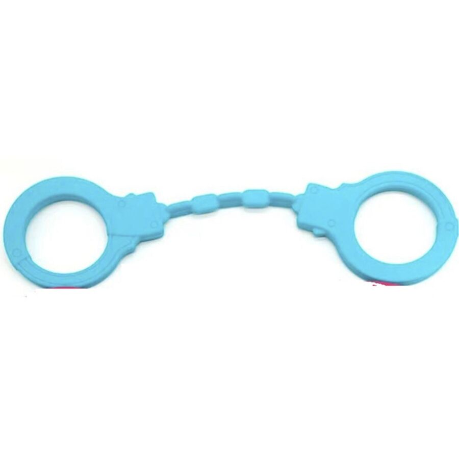 DIABLO PICANTE - ESPOSAS SILICONA AZUL
