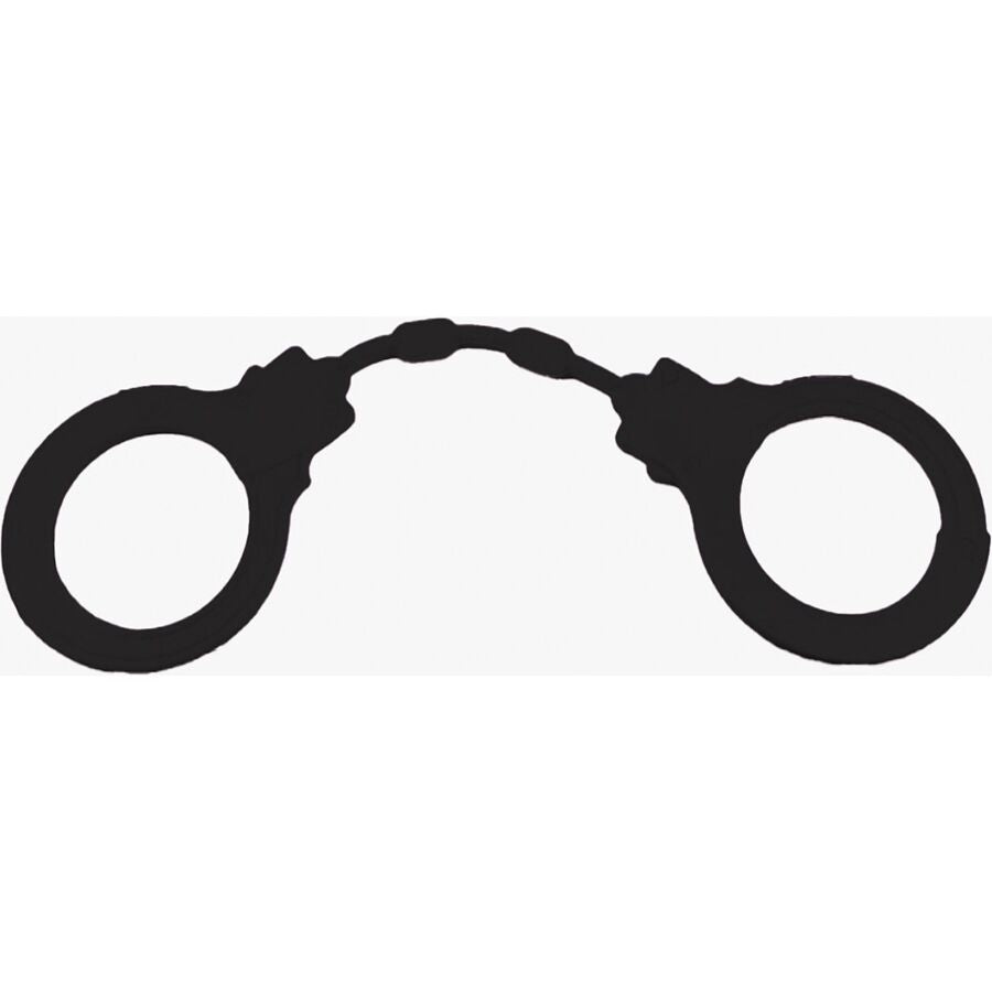 DIABLO PICANTE - ESPOSAS SILICONA NEGRA