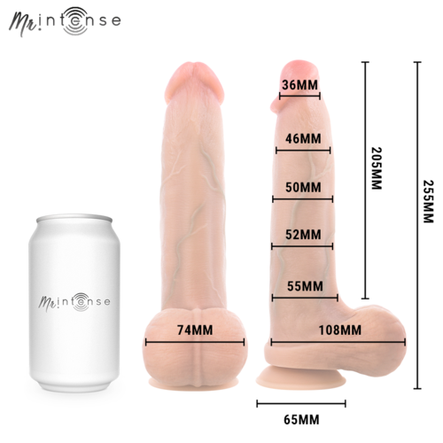 MR INTENSE - BRUCE XL DILDO 25.5 CM -Ø- 5.5 CM