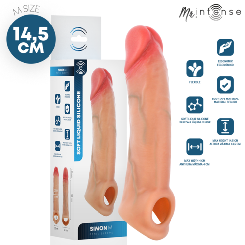 MR INTENSE - SIMON M FUNDA PARA EL PENE 14.5 CM -Ø- 4 CM