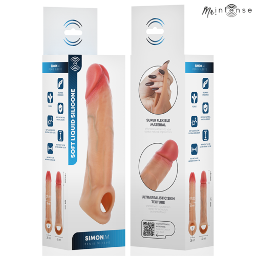 MR INTENSE - SIMON M FUNDA PARA EL PENE 14.5 CM -Ø- 4 CM