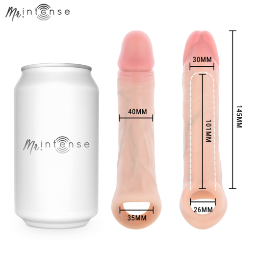 MR INTENSE - SIMON M FUNDA PARA EL PENE 14.5 CM -Ø- 4 CM