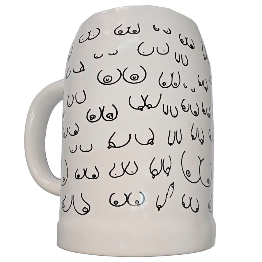 DIABLO PICANTE - JARRA DE CERVEZA TETAS