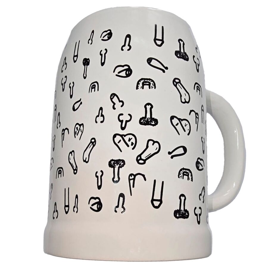 DIABLO PICANTE - JARRA DE CERVEZA PENES