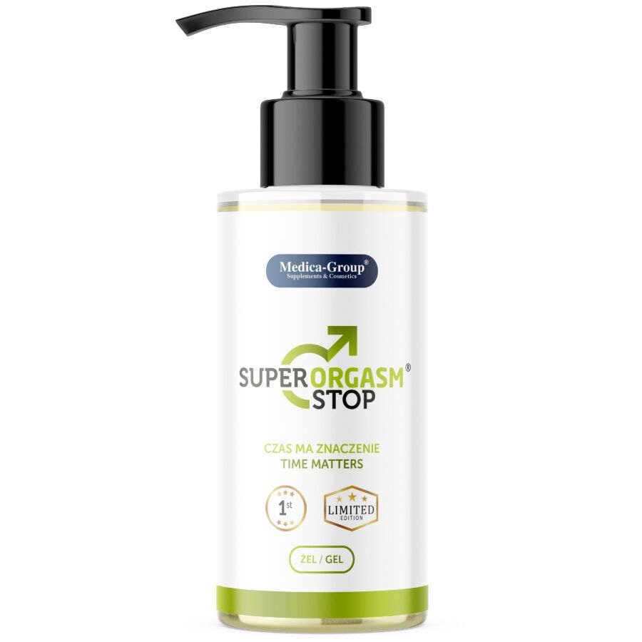 MEDICA GROUP - SÚPER ORGASM STOP GEL ÍNTIMO PARA HOMBRE 150 ML