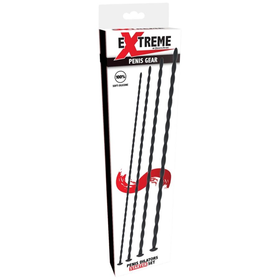 HIDDEN DESIRE - EXTREME STARTER SET DE DILATADORES DE URETRA 4 UDS