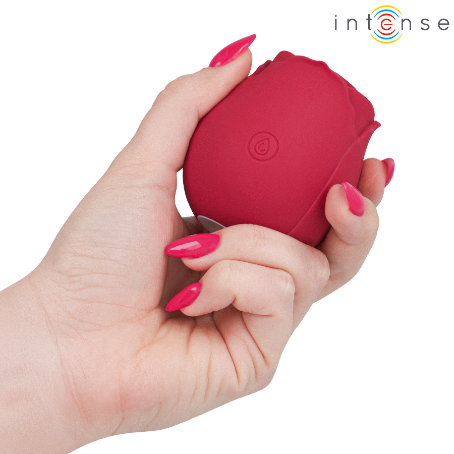 INTENSE - CAMELLIA ROSA SUCCIONADORA DE CLÍTORIS POR ONDAS BURDEOS