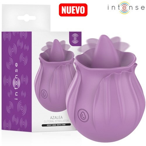 INTENSE - AZALEA FLOR ESTIMULADOR LENGUA BASE MAGNÉTICA