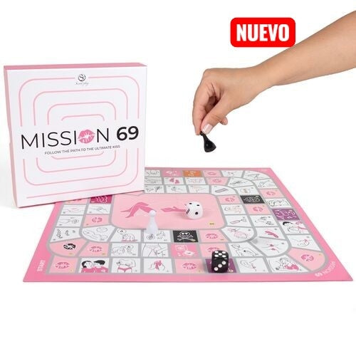 SECRET PLAY - JUEGO DE MESA PARA PAREJAS "MISSION 69"