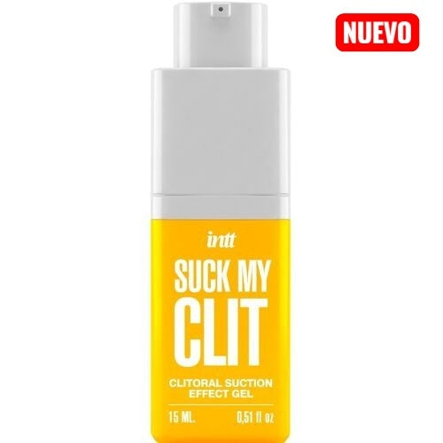INTT -  SUCK MY CLIT GEL EFECTO SUCCIÓN TROPICAL MANGO 15 ML