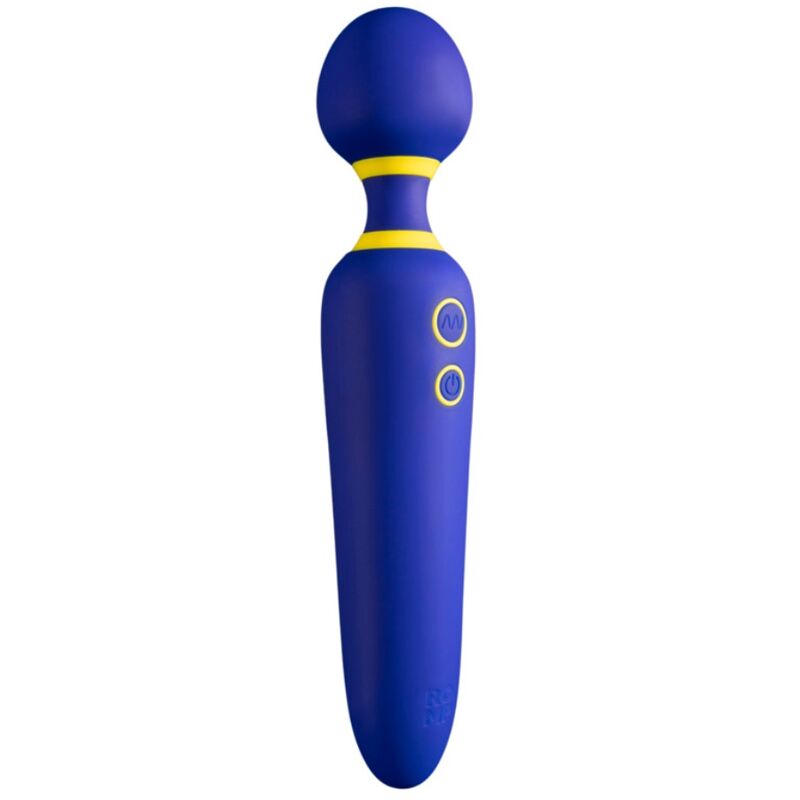 ROMP - FLIP VIBRADOR WAND SILENCIOSO 10 MODOS AZUL