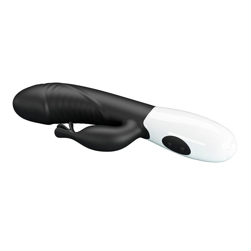PRETTY LOVE - ROGUE MUSE VIBRADOR RABBIT 30 FUNCIONES NEGRO