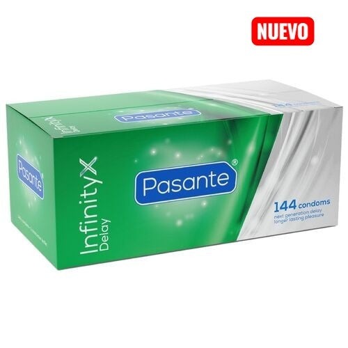 PASANTE - DELAY INFINITY PRESERVATIVOS RETARDANTES CAJA 144 UNIDADES