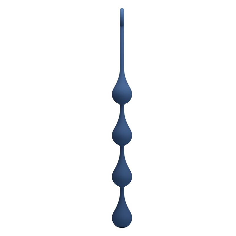 MR PLAY - BOLAS ANALES SILICONA AZUL TALLA L -Ø- 42,6 CM