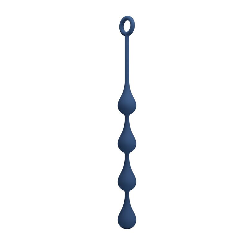 MR PLAY - BOLAS ANALES SILICONA AZUL TALLA M -Ø- 33 CM