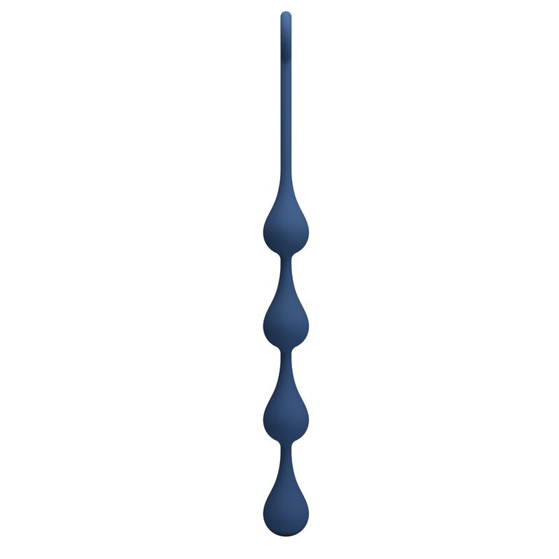 MR PLAY - BOLAS ANALES SILICONA AZUL TALLA M -Ø- 33 CM