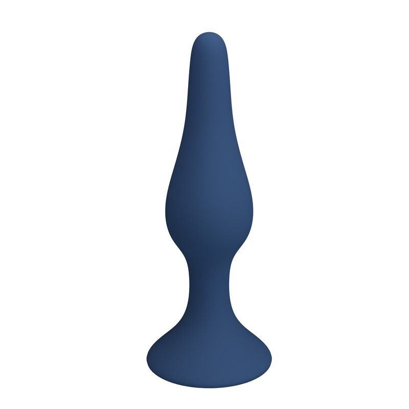 MR PLAY - PLUG ANAL CÓNICO SILICONA AZUL