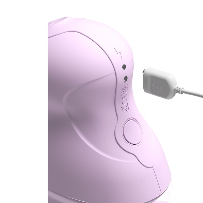 FANTASY FOR HER - VELOURA TOUCH PLEASURE PUMP BOMBA ÍNTIMA CON SUCCIÓN Y VIBRACIÓN MORADA