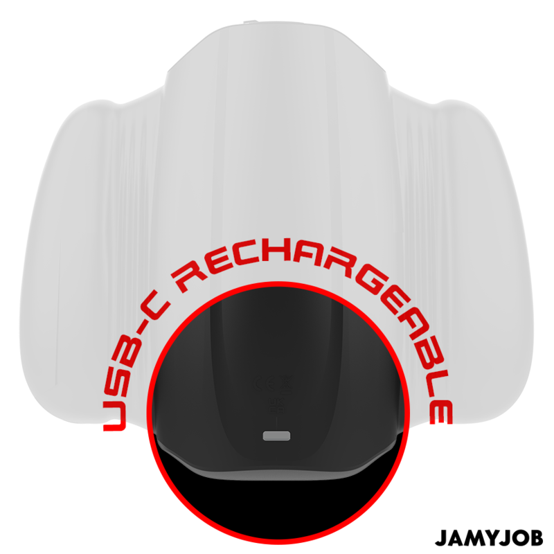 JAMYJOB - PLAY-R MASTURBADOR AUTOMÁTICO CON MOVIMIENTO, VIBRACIÓN Y SOPORTE PARA MÓVIL NEGRO