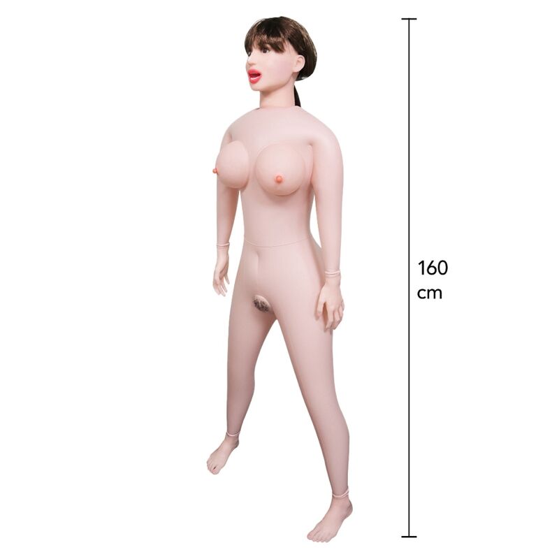HIDDEN DESIRE - FOXY ROXY MUÑECA HINCHABLE REALISTA 160 CM COLOR PIEL