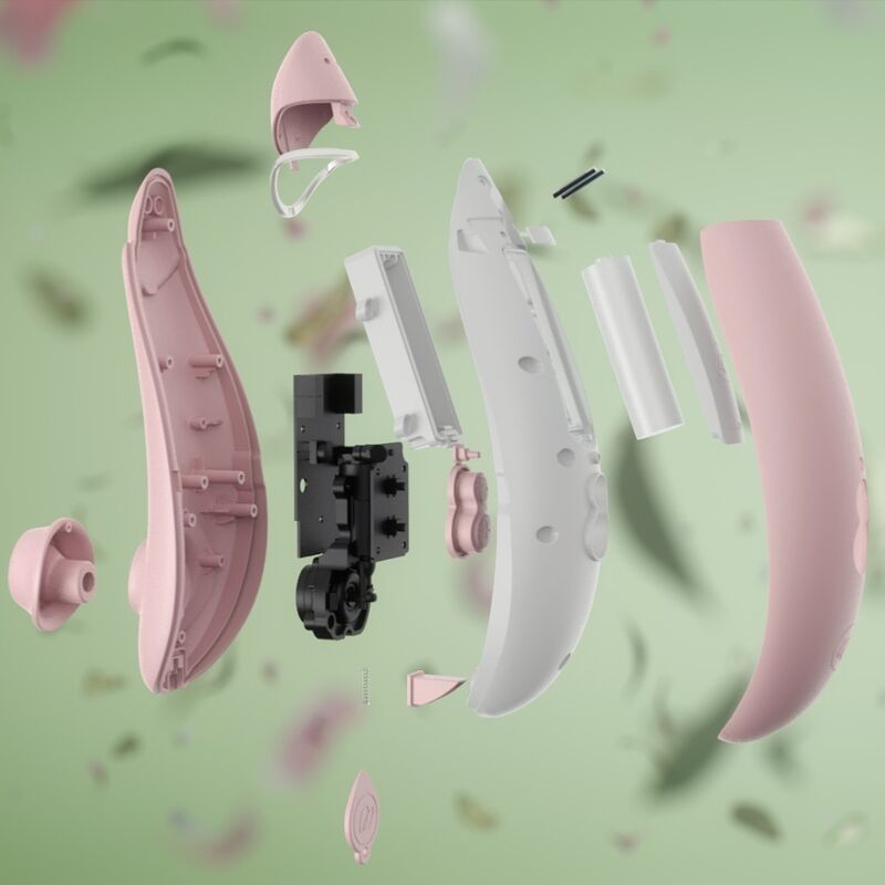 WOMANIZER - PREMIUM ECO ESTIMULADOR DE CLÍTORIS POR SUCCIÓN 12 NIVELES ROSA