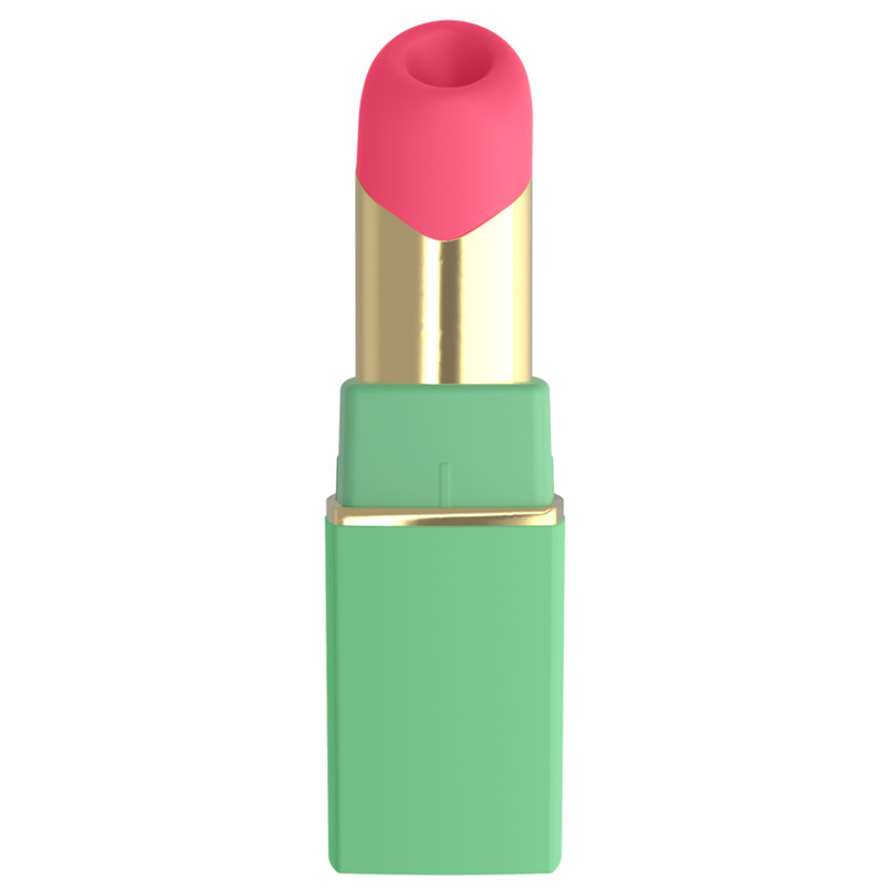 WOMANIZER - BEAUTY ESTIMULADOR DE CLÍTORIS POR SUCCIÓN 6 NIVELES VERDE Y ROSA
