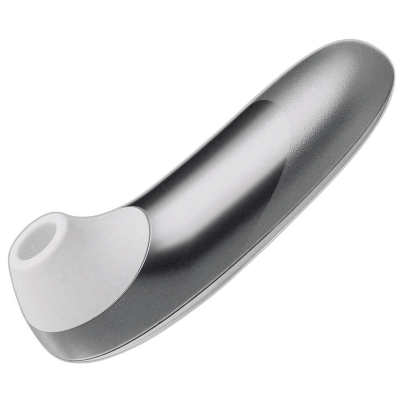WOMANIZER - PRO ESTIMULADOR DE CLÍTORIS POR SUCCIÓN 11 NIVELES GRIS PLATEADO