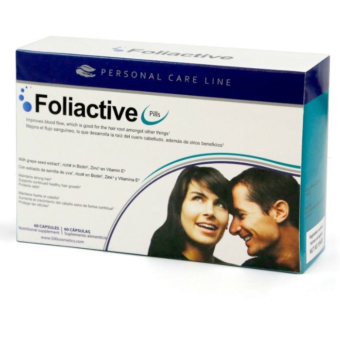 Foliactive Pills – Complemento alimenticio contra la caída del cabello