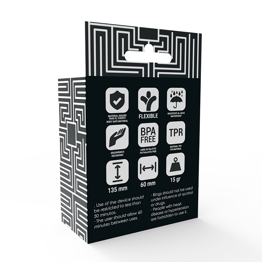 ADDICTED TOYS - SET ANILLOS PENE Y TESTÍCULOS CLEAR