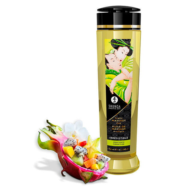 SHUNGA - ACEITE DE MASAJE ERÓTICO IRRESISTIBLE 240ML