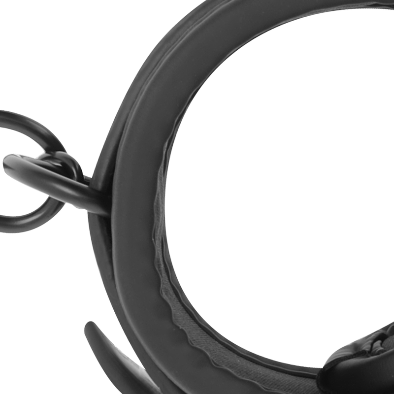 FETISH SUBMISSIVE - SET ESPOSAS MANOS Y TOBILLOS CON FORRO DE NEOPRENO