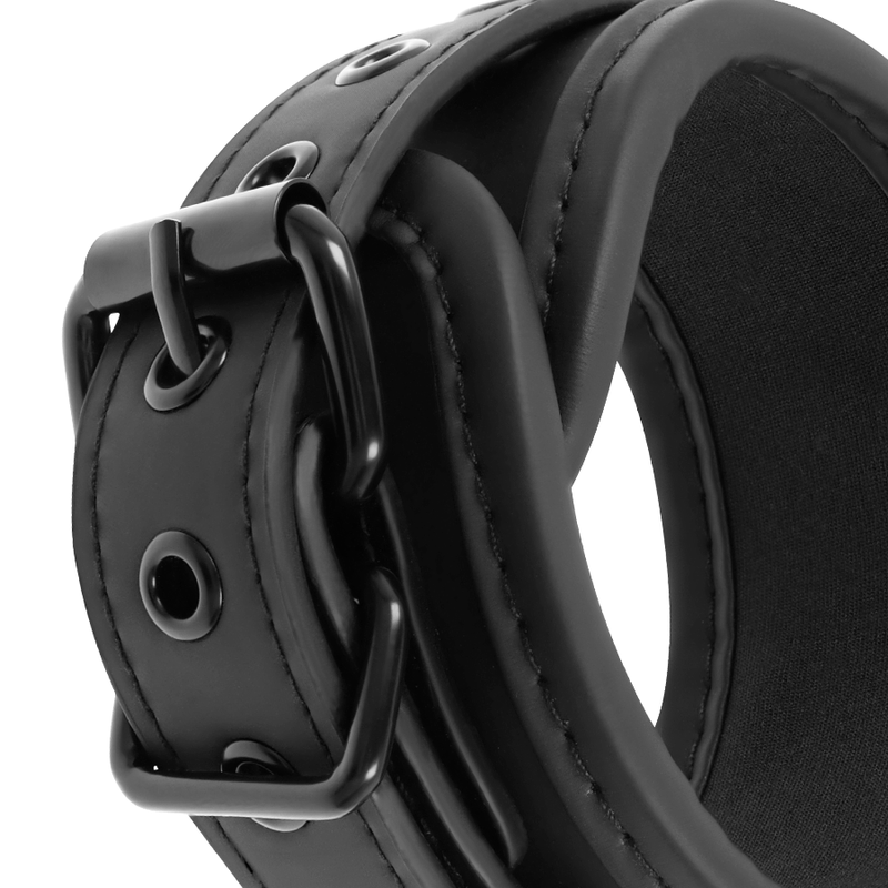 FETISH SUBMISSIVE - SET DE ESPOSAS Y ATADURAS CON FORRO DE NEOPRENO