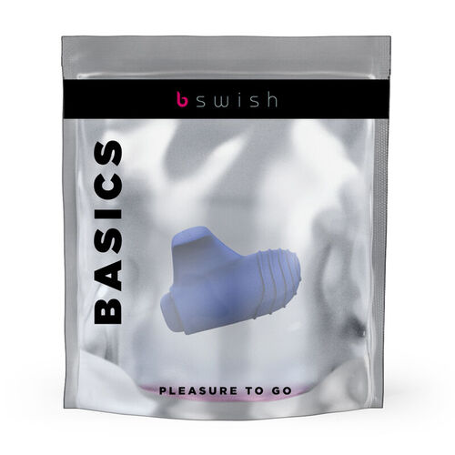 B SWISH - DEDO VIBRADOR BTEASED BASIC AZUL