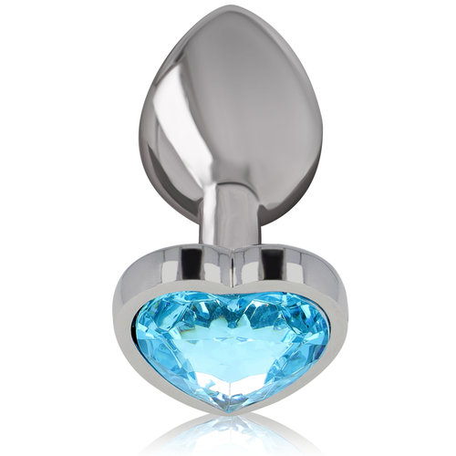 INTENSE - PLUG ANAL METAL ALUMINIO CORAZN AZUL TALLA M