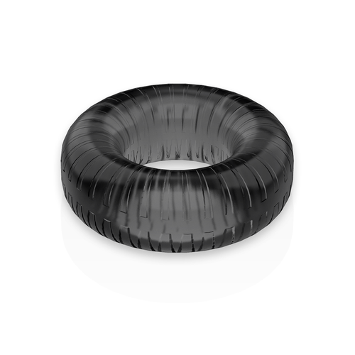 POWERING - SUPER FLEXIBLE Y RESISTENTE ANILLO PENE  4.5CM PR07 NEGRO