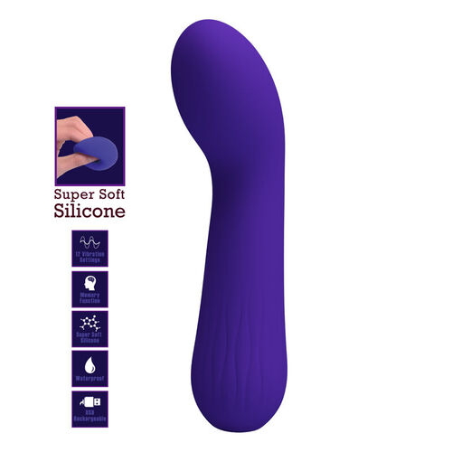 PRETTY LOVE - FAUN VIBRADOR RECARGABLE LILA