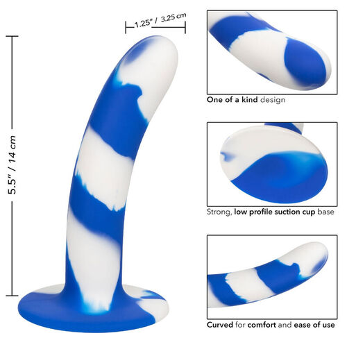 ADMIRAL - SWIRL DILDO FLEXIBLE