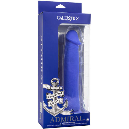 ADMIRAL - CAPTAIN DILDO REALISTICO VIBRADOR AZUL