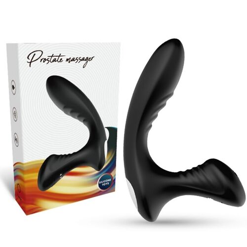 ARMONY - STORM VIBRADOR ANAL PROSTATA & PLUG CONTROL REMOTO NEGRO