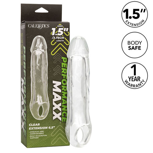 CALEXOTICS - PERFORMANCE MAXX EXTENSIN CLARA 6,5 TRANSPARENTE