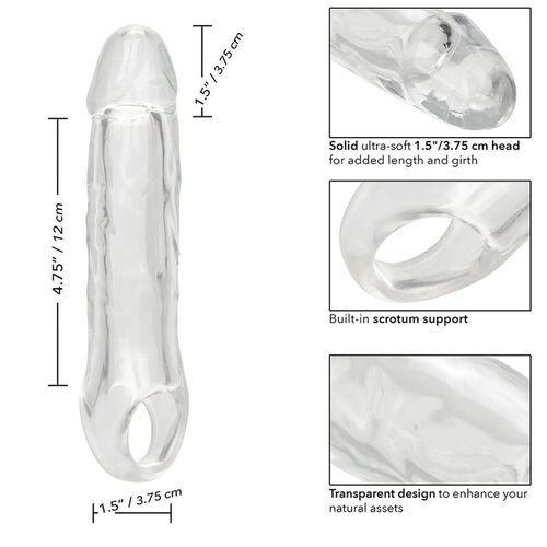 CALEXOTICS - PERFORMANCE MAXX EXTENSIN CLARA 6,5 TRANSPARENTE