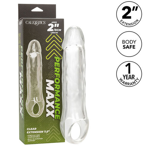 CALEXOTICS - PERFORMANCE MAXX EXTENSIN CLARA 7,5 TRANSPARENTE