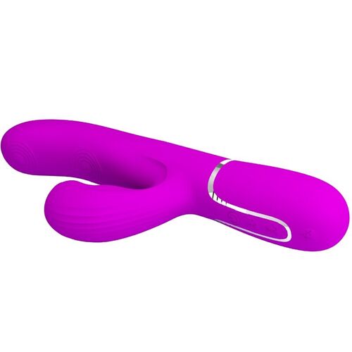 PRETTY LOVE - PERLITA VIBRADOR PUNTO G 3 EN 1 MULTIFUNCIN VIOETA