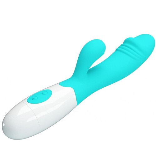 PRETTY LOVE - SNAPPY VIBRADOR PUNTO G VERDE AGUA