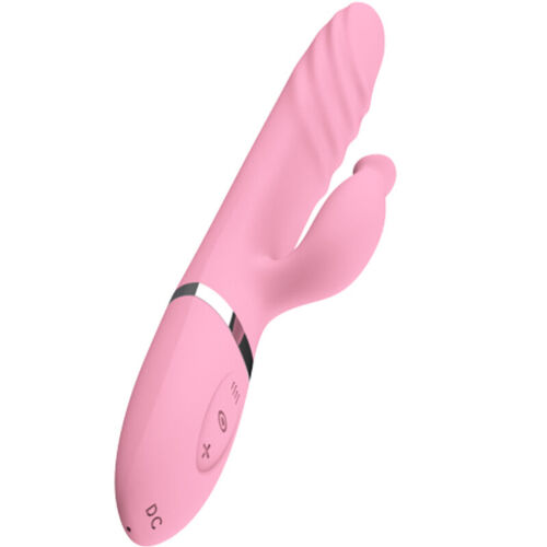 ARMONY - VIBRADOR & THRUSTING CON LENGUA EFECTO CALOR ROSA