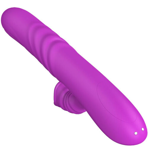 ARMONY - ANGELIA VIBRADOR MULTIFUNCION CON LENGUA ESTIMULADORA EFECTO CALOR VIOLETA