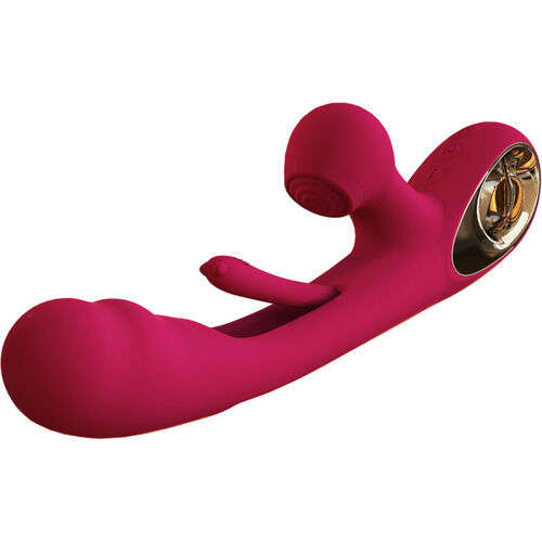 ARMONY - IMPACT SWING VIBRADOR & ESTIMULADOR DUAL MODELO 2 BURDEOS